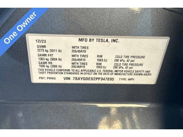 2023 Tesla Model Y Standard Range