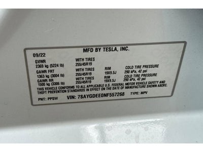 2022 Tesla Model Y Long Range