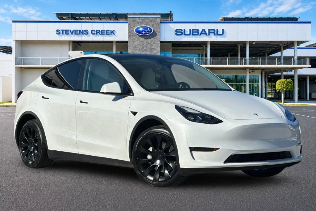 Used 2023 Tesla Model Y Long Range with VIN 7SAYGDEE1PF692925 for sale in San Jose, CA