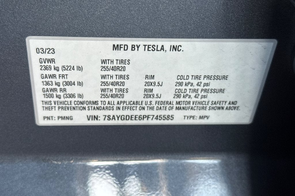 2023 Tesla Model Y Long Range