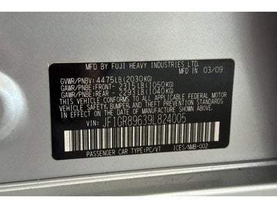 2009 Subaru Impreza WRX STi