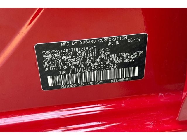 2025 Subaru Impreza Base