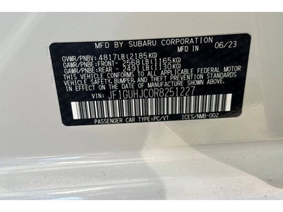 2024 Subaru Impreza 2.5RS