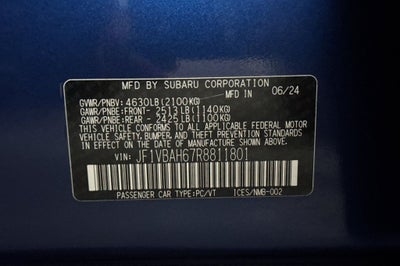2024 Subaru WRX Premium