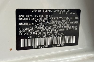 2023 Subaru Crosstrek Premium