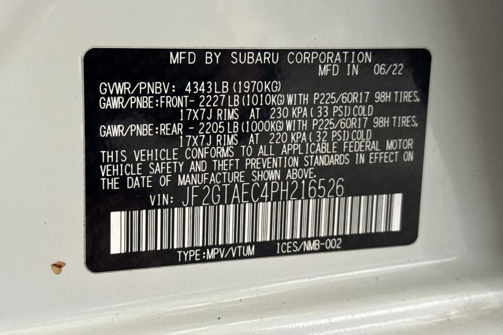 2023 Subaru Crosstrek Premium