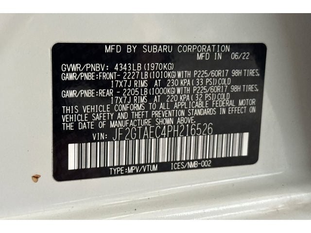 2023 Subaru Crosstrek Premium