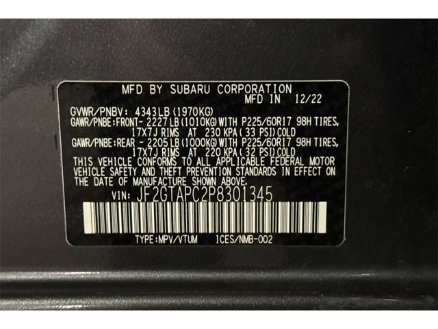 2023 Subaru Crosstrek Premium