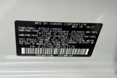 2021 Subaru Crosstrek Limited