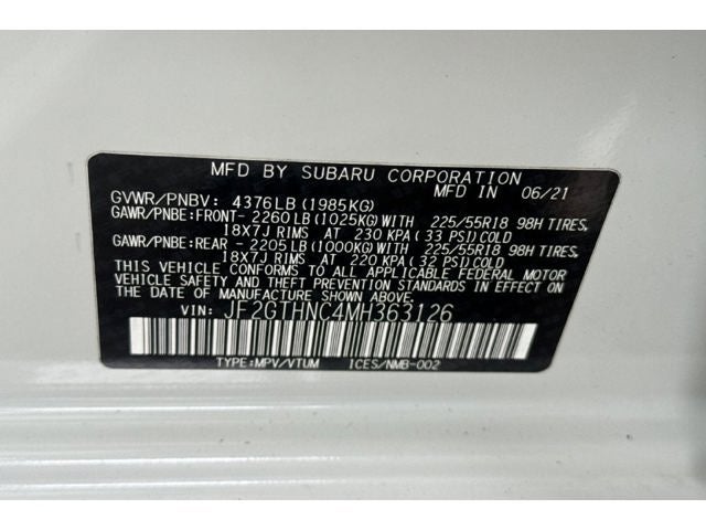 2021 Subaru Crosstrek Limited
