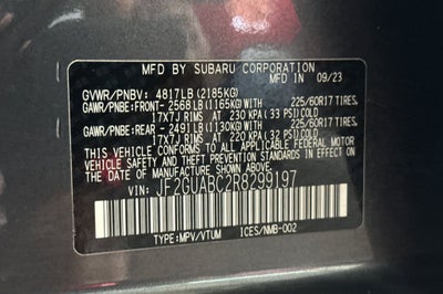 2024 Subaru Crosstrek Base