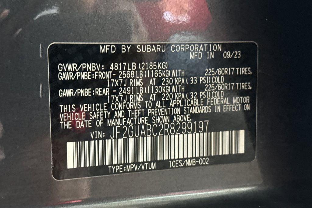 2024 Subaru Crosstrek Base