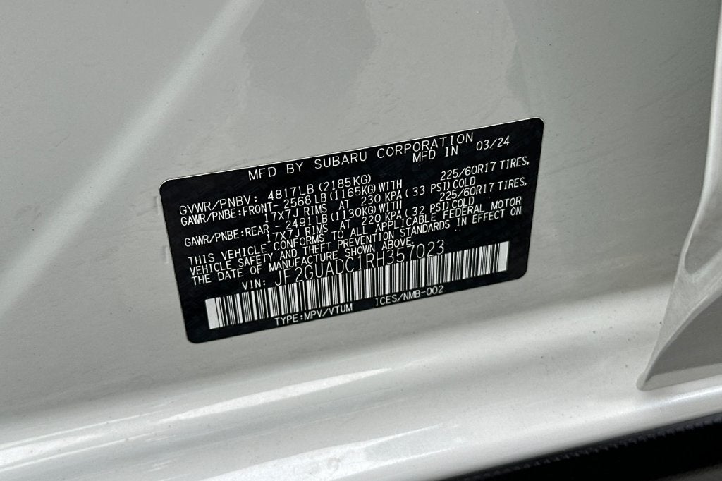 2024 Subaru Crosstrek Premium