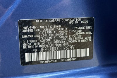 2025 Subaru Crosstrek Premium