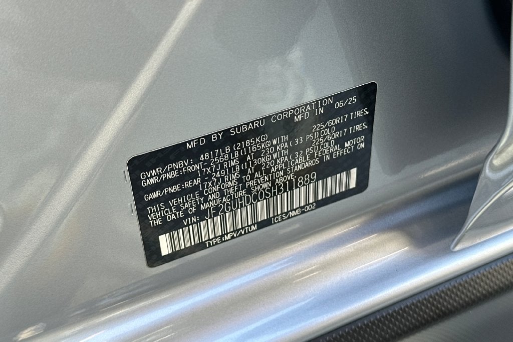 2025 Subaru Crosstrek Premium