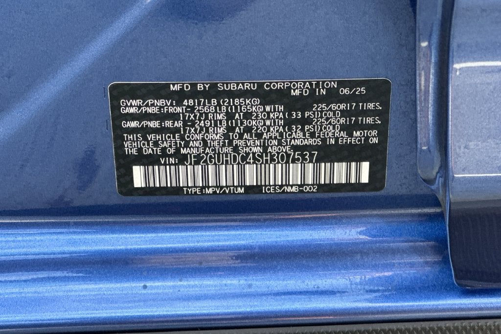 2025 Subaru Crosstrek Premium