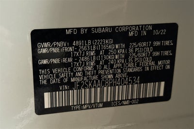 2023 Subaru Forester Base