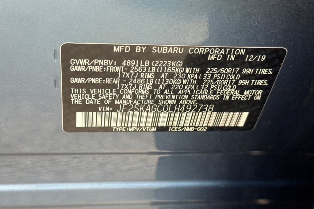 2020 Subaru Forester Premium