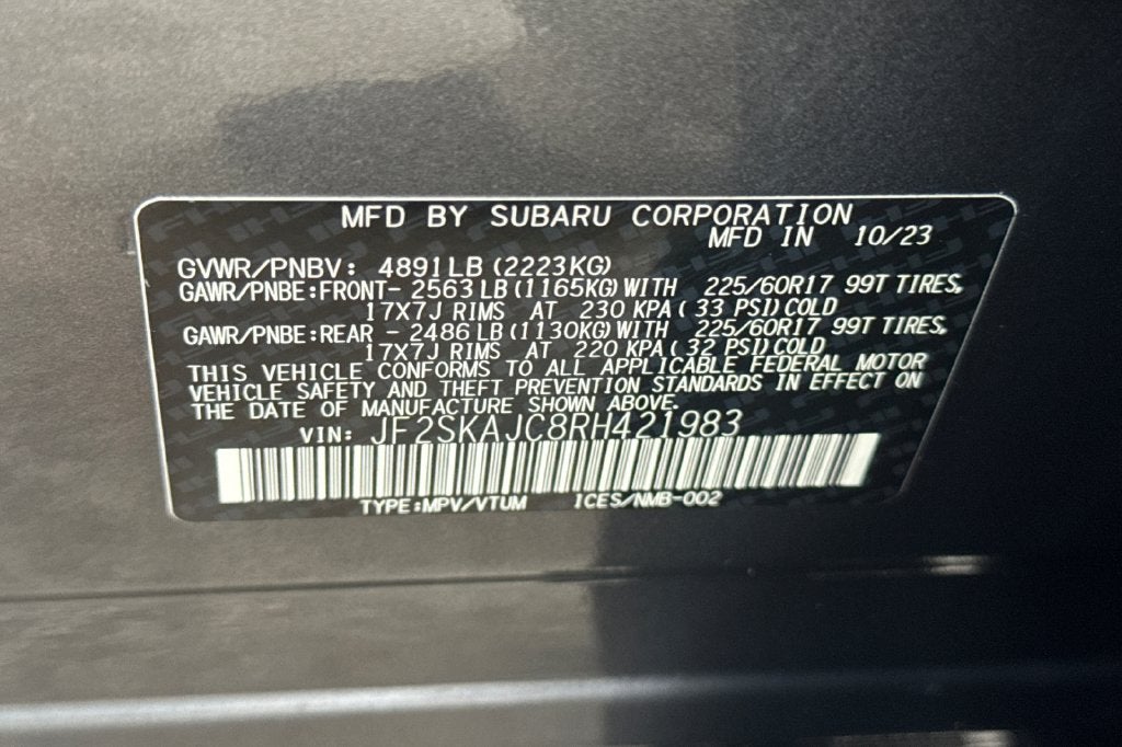 2024 Subaru Forester Wilderness
