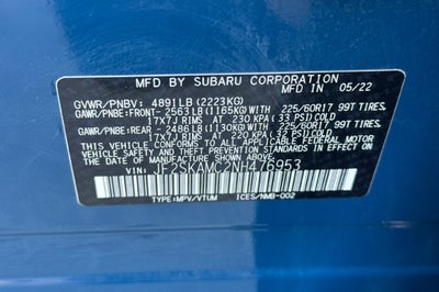 2022 Subaru Forester Wilderness