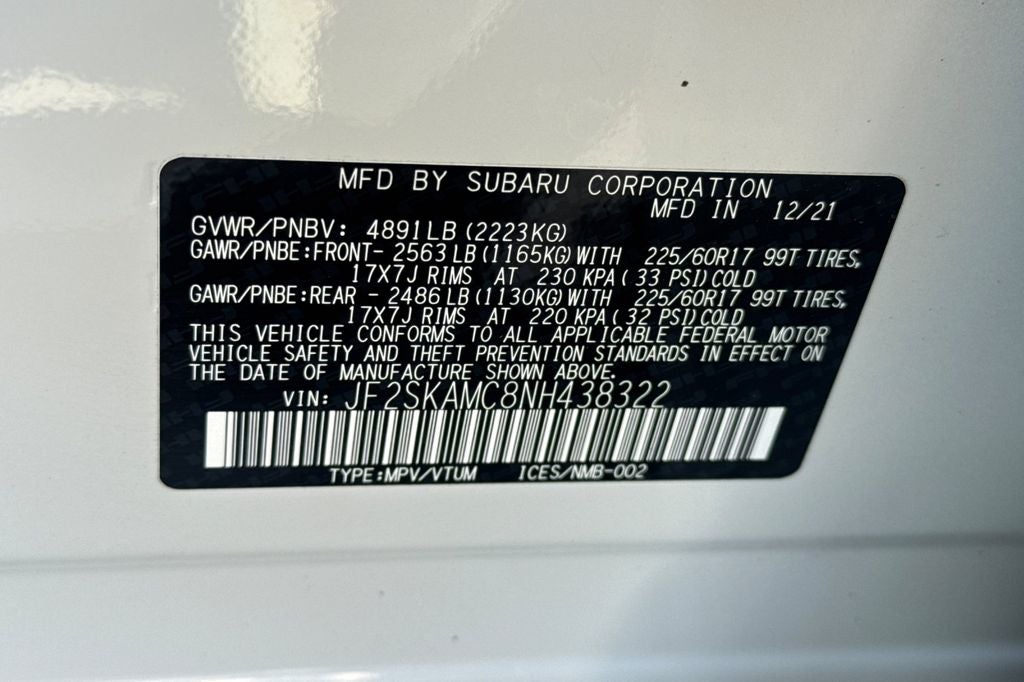 2022 Subaru Forester Wilderness