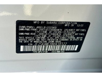 2022 Subaru Forester Wilderness