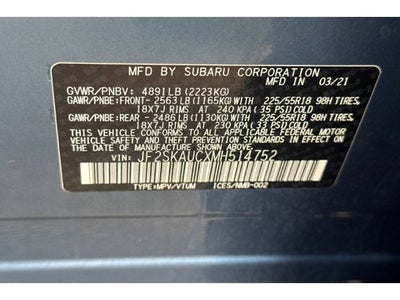 2021 Subaru Forester Limited