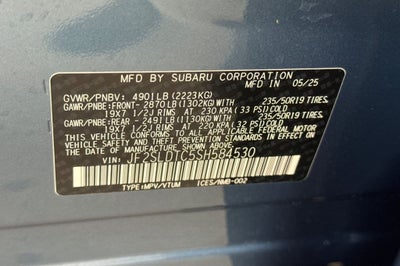 2025 Subaru Forester Touring