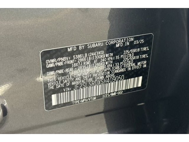 2025 Subaru Forester Hybrid Limited