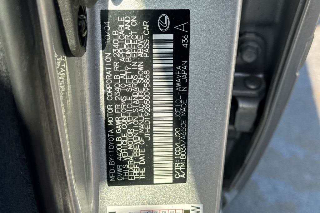 2005 Lexus IS 300 Sport Cross