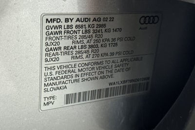 2022 Audi Q7 55 Premium Plus quattro