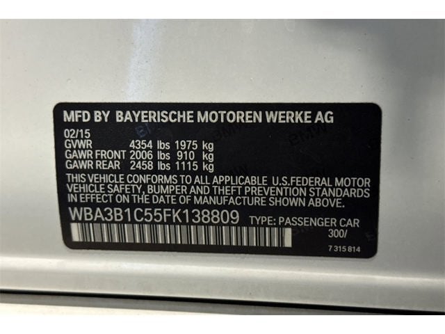 2015 BMW 3 Series 320i