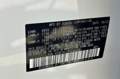 2025 Subaru Outback Onyx Edition