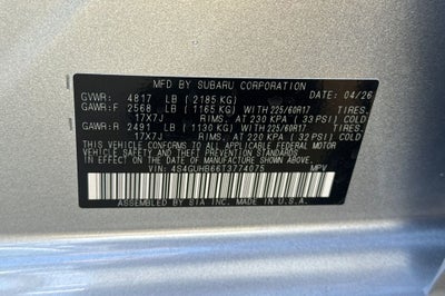 2026 Subaru Crosstrek Base