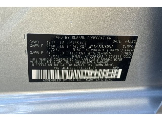 2026 Subaru Crosstrek Base