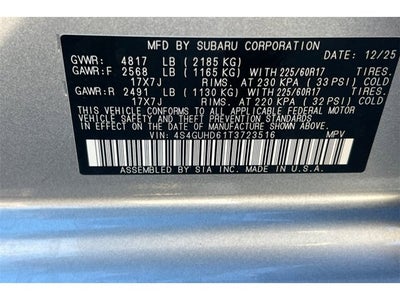 2026 Subaru Crosstrek Premium