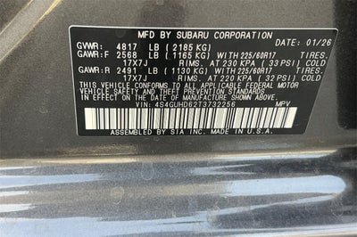 2026 Subaru Crosstrek Premium