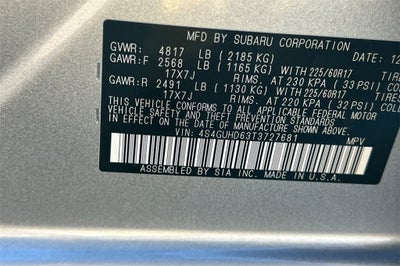 2026 Subaru Crosstrek Premium