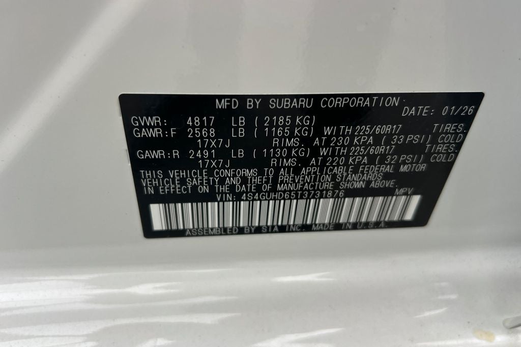 2026 Subaru Crosstrek Premium