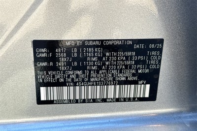 2025 Subaru Crosstrek Sport