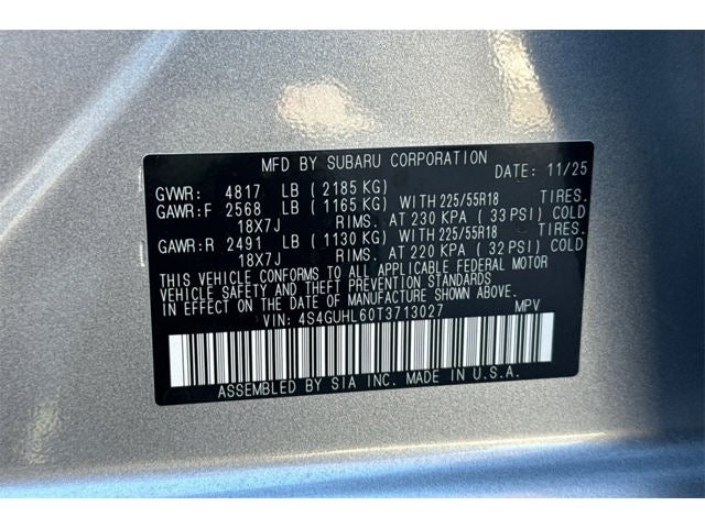 2026 Subaru Crosstrek Limited