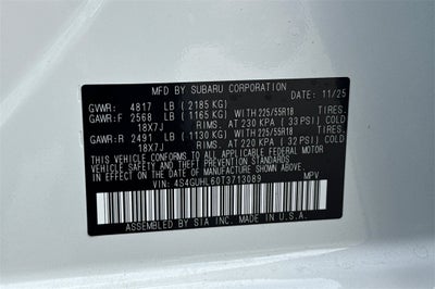 2026 Subaru Crosstrek Limited