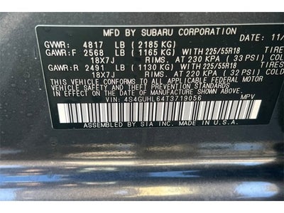 2026 Subaru Crosstrek Limited