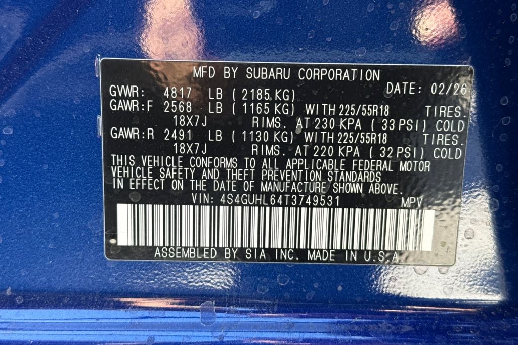 2026 Subaru Crosstrek Limited