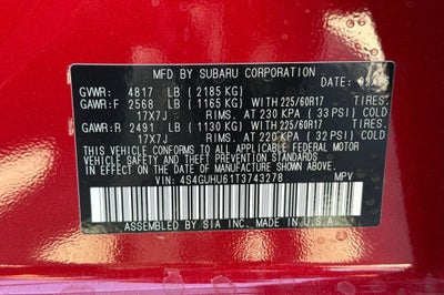 2026 Subaru Crosstrek Wilderness