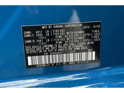 2026 Subaru Crosstrek Wilderness