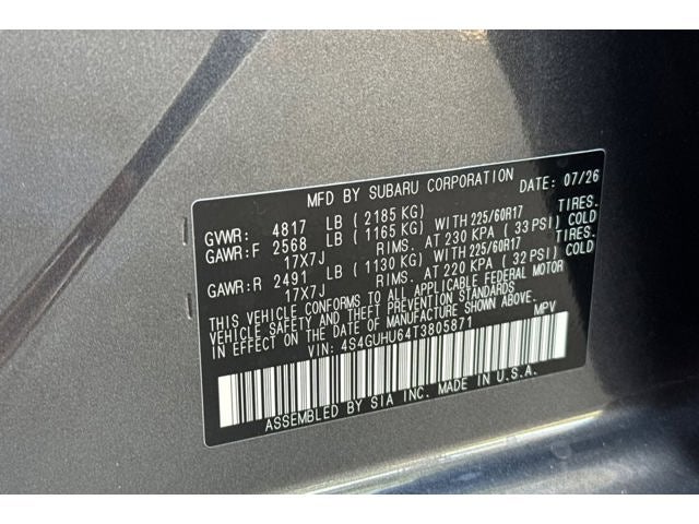 2026 Subaru CROSSTREK Wilderness