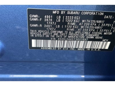 2026 Subaru Forester Standard Model