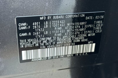 2026 Subaru Forester Premium