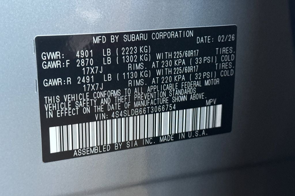 2026 Subaru Forester Premium